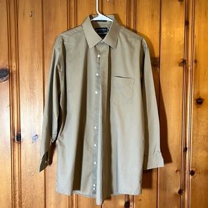 Stafford Dress Shirt, Fitted, 32-33, 16 1/2